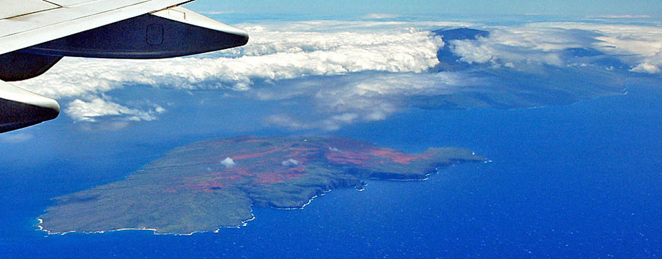 空撮 カホオラウェ島 Kaho Olawe Island ハワイ州